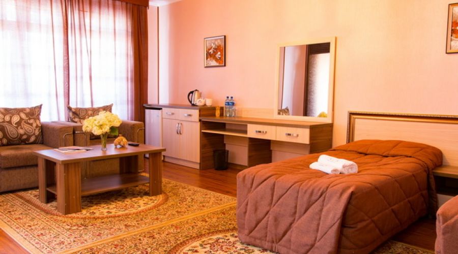 Family 4-местный  2комнатный корпус Deniz Resort с видом на озеро