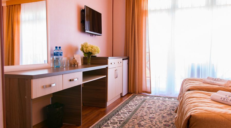 Standart 2-местный 1 комнатный корпус Deniz Resort с видом на озеро